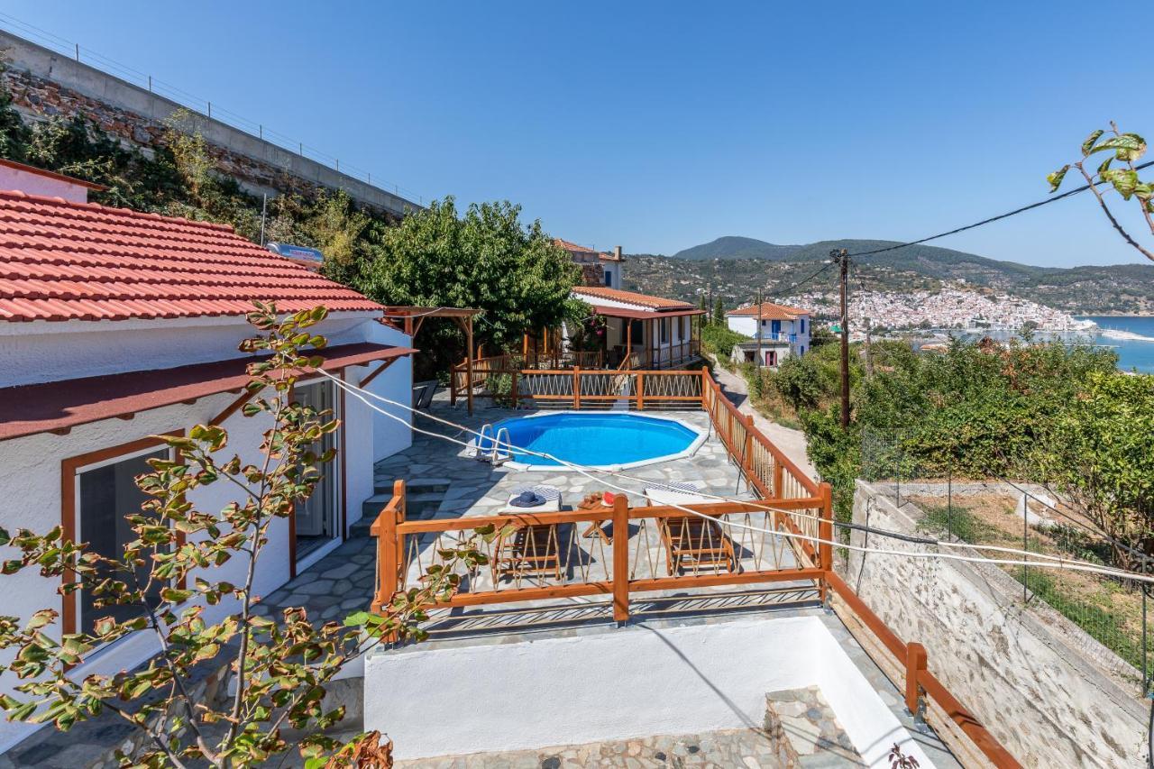 Villa Watermill Skopelos stad Exteriör bild