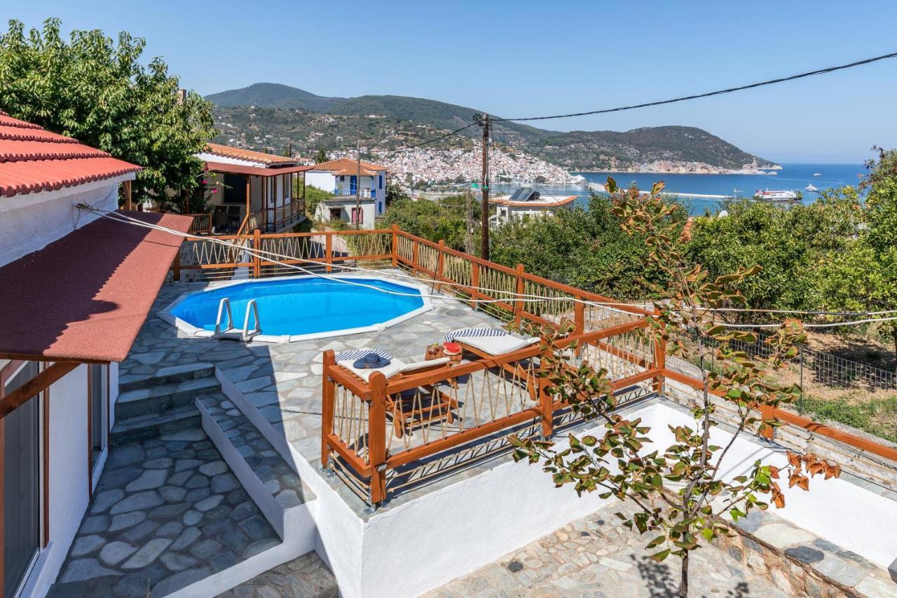 Villa Watermill Skopelos stad Exteriör bild