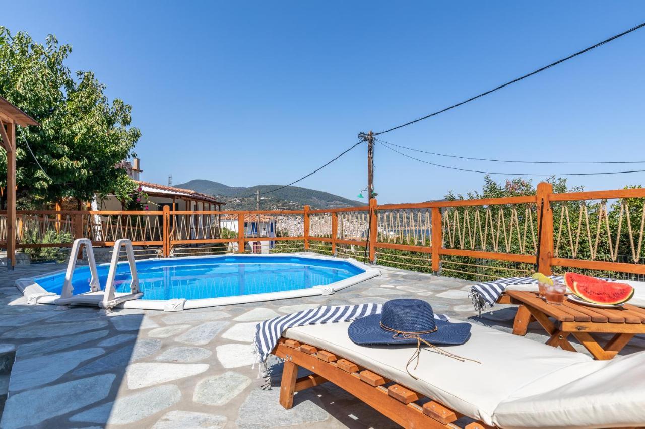 Villa Watermill Skopelos stad Exteriör bild