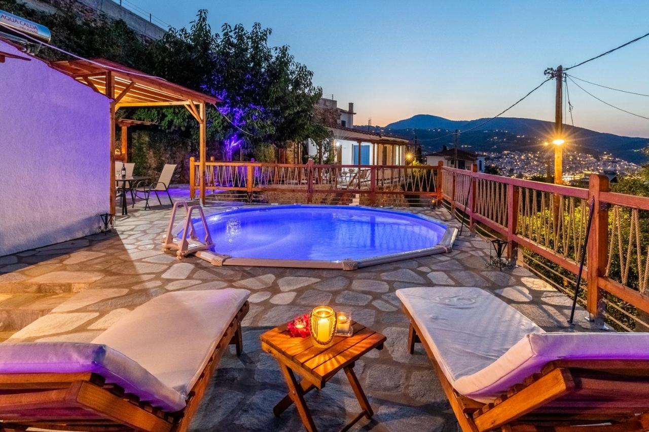 Villa Watermill Skopelos stad Exteriör bild