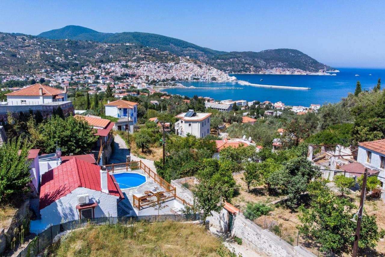 Villa Watermill Skopelos stad Exteriör bild